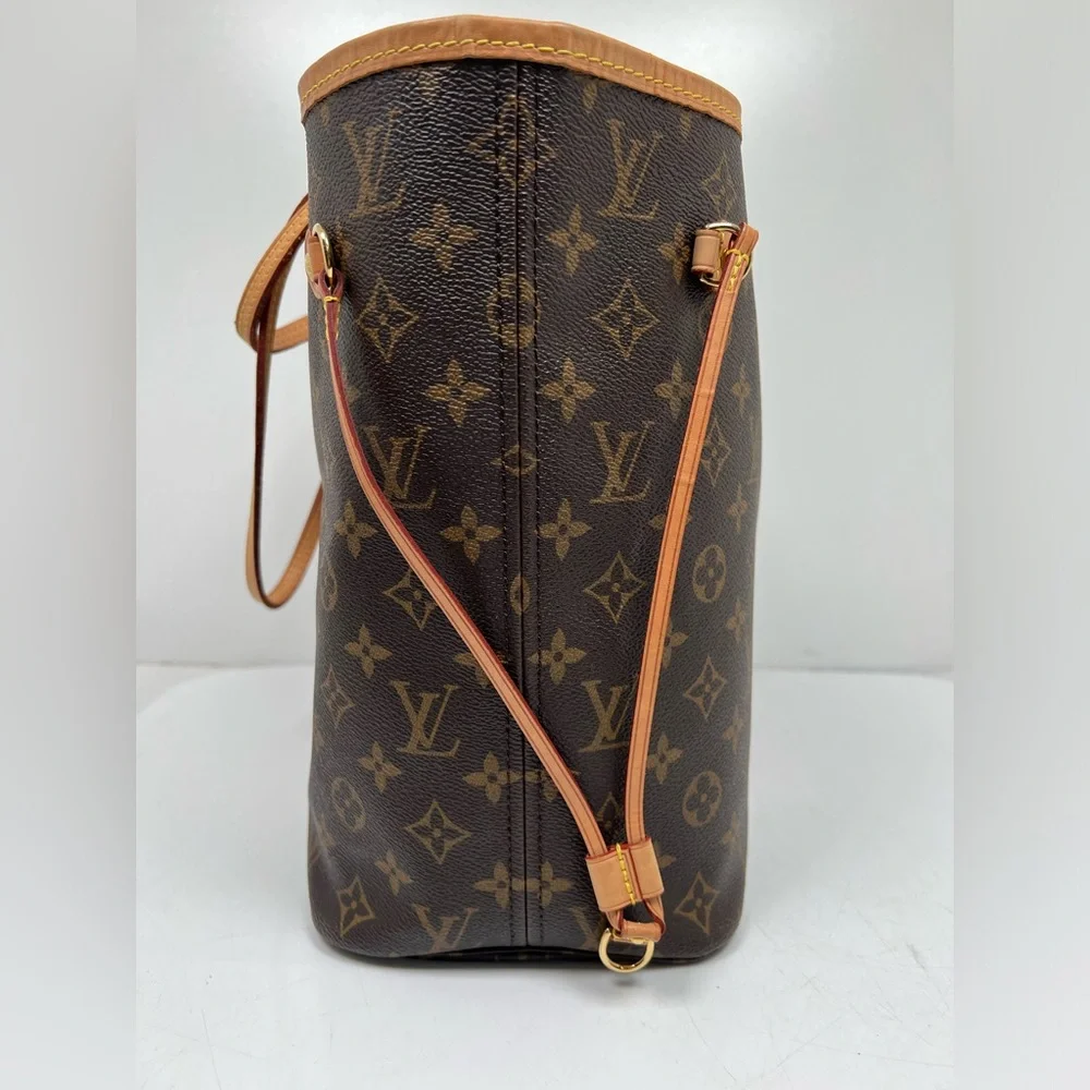 LOUIS VUITTON Neverfull My LV Heritage MM Monogram With Pouch Pink Stripes - Picture 6 of 14